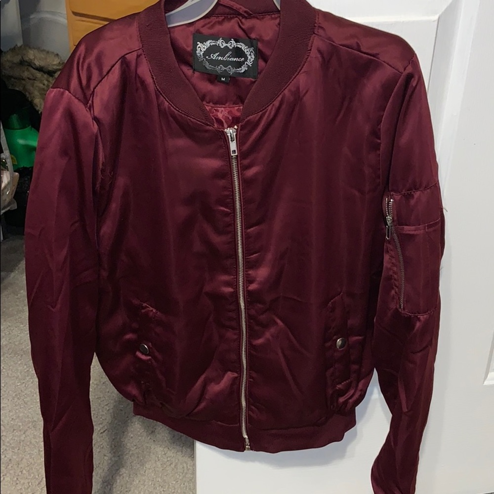 Cute Maroon Jacket